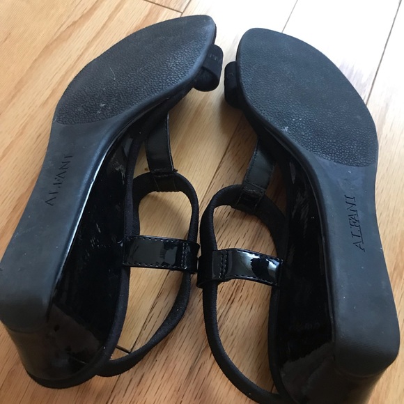 Alfani black wedge sandal - Picture 3 of 3